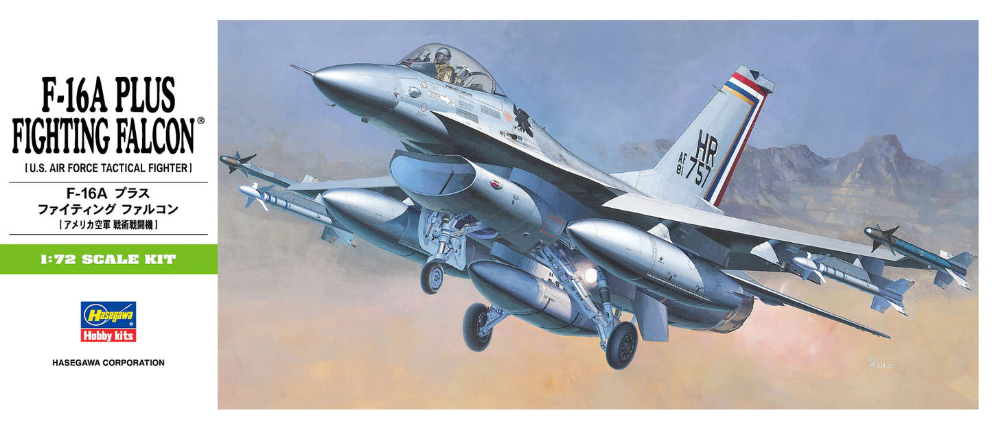 Hasegawa 1/72 F-16A Plus Fighting Falcon