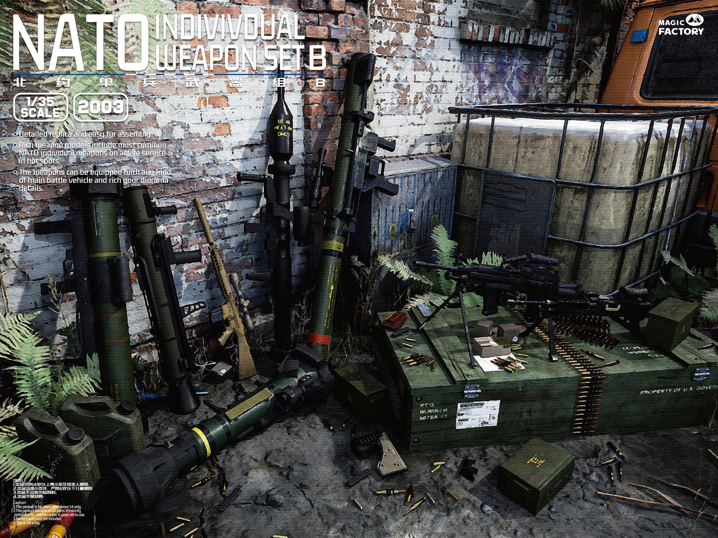 Magic Factory 1/35 NATO Individual Weapon Set B