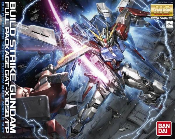 Bandai MG 1/100 Build Strike Gundam Full Package "Gundam Build Fighters"