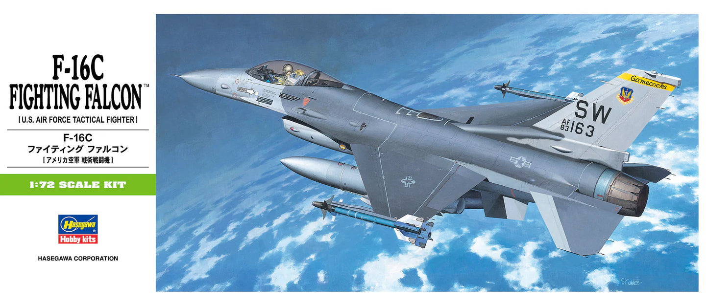 Hasegawa 1/72 F-16C Fighting Falcon