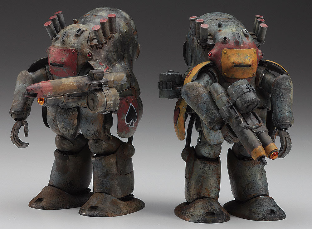 Hasegawa 1/20 ROBOT BATTLE V(Five) Maschinen Krieger Ma.K. 44 Type MK44 AMMOKNIGHTS (Smartgun Equipment Type & Fixed Armgun Type) (Two kits in the box)