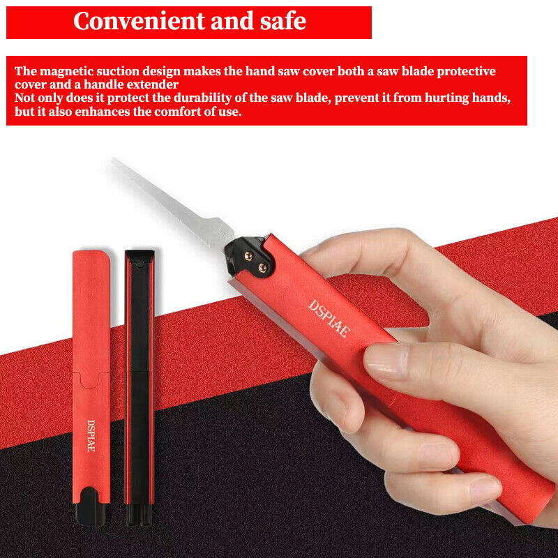DSPIAE Aluminium Hand Saw w/ Magnetic Locking Cap