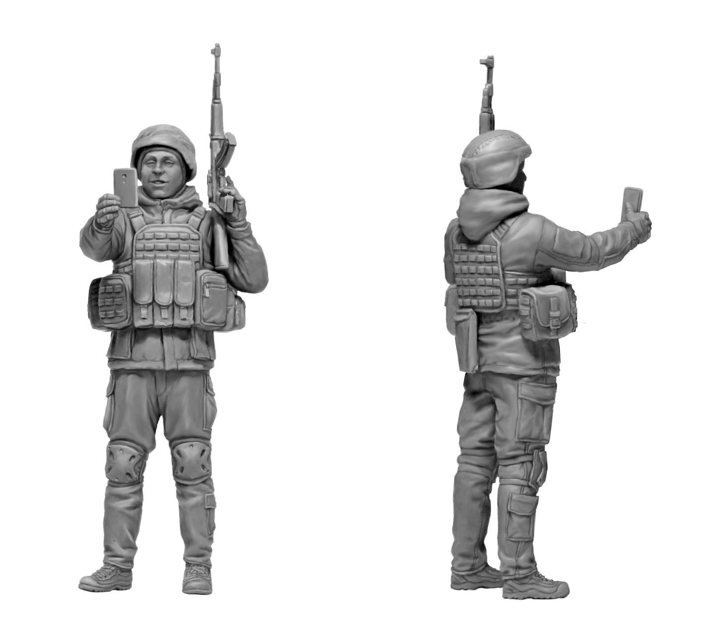 MASTER BOX 1/35 Russian-Ukrainian War series Defence of Kyiv, March 2022. Trophy. Kit No.1