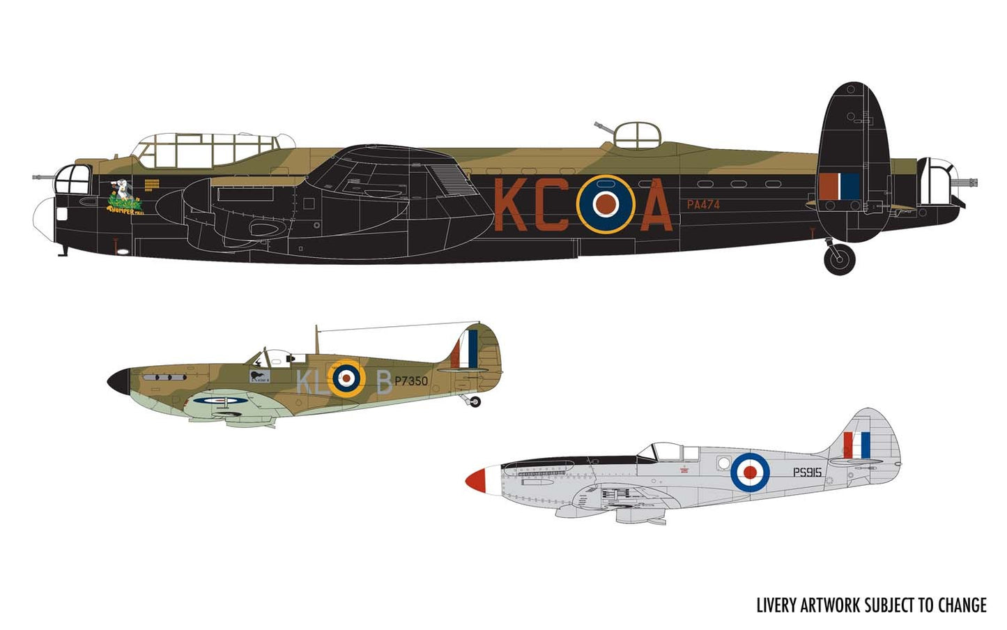 Airfix 50182 1/72 Battle of Britain Memorial Flight