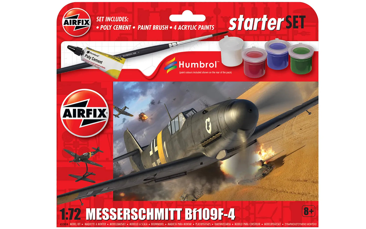 Airfix 55014 1/72 Messerschmitt Bf109F-4