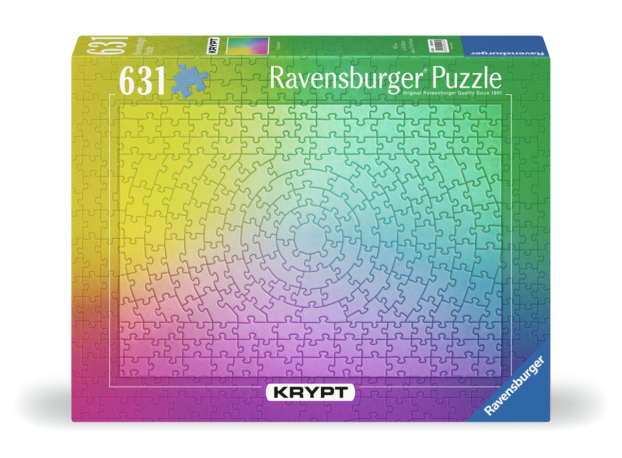 168859 - RAVENSBURGER 631PC - KRYPT SERIES: GRADIENT