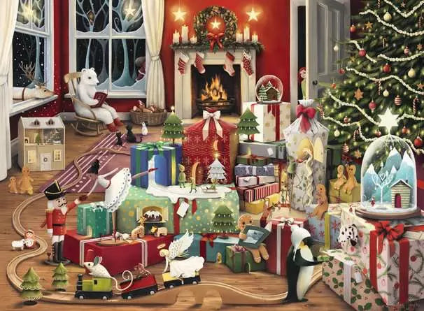 120002277 - RAVENSBURGER 500PC - ENCHANTED CHRISTMAS