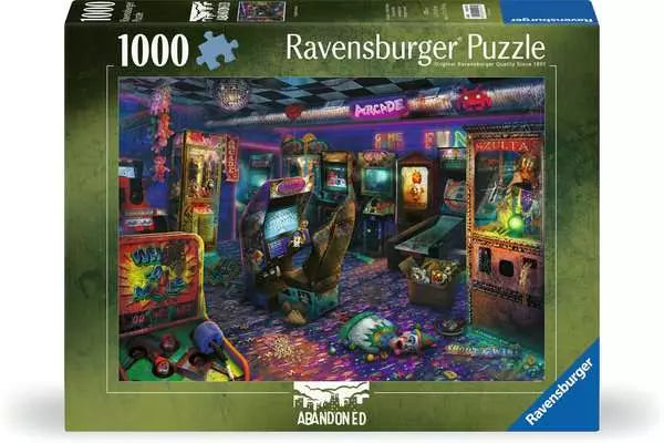 169719 - RAVENSBURGER 1000PC - ABANDONED SERIES: FORGOTTEN ARCADE