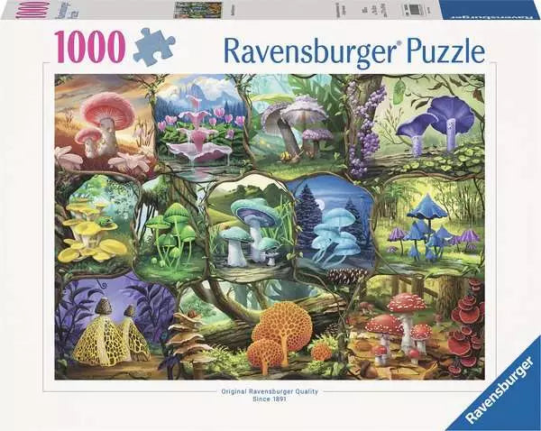 120004240 - RAVENSBURGER 1000PC - BEAUTIFUL MUSHROOMS