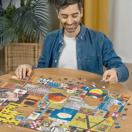 120004288 - RAVENSBURGER 1500PC - EAMES HOUSE OF CARDS