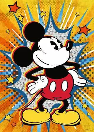 120004721 - RAVENSBURGER 1000PC - DISNEY - RETRO MICKEY