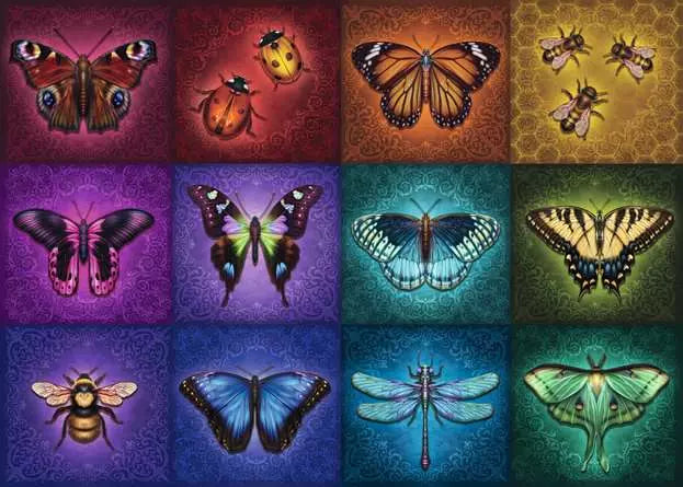 120005544 - RAVENSBURGER 1000PC - WINGED THINGS