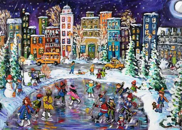 120008286 - RAVENSBURGER 1000PC - CANADIAN COLLECTION: CANADIAN CITY LIGHTS