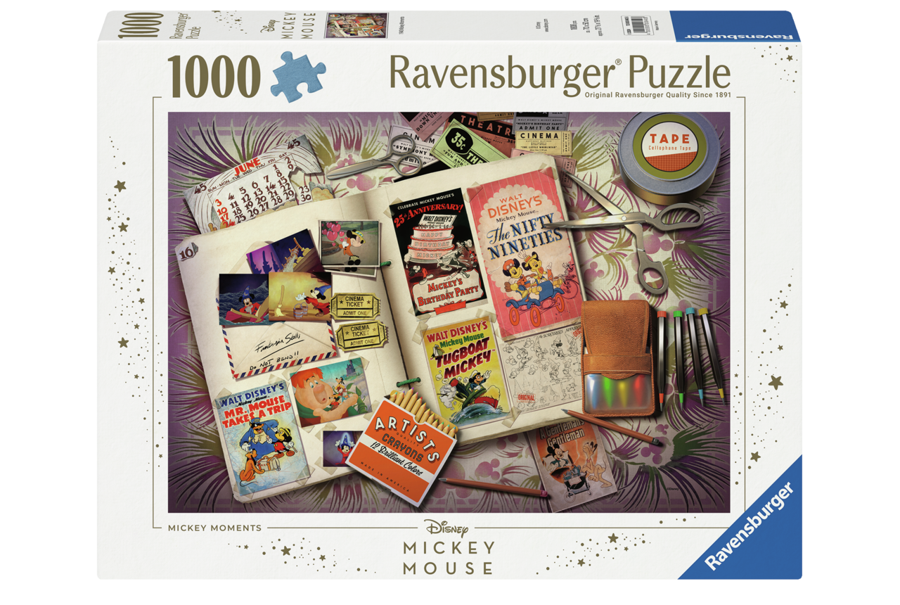120008408 - RAVENSBURGER 1000PC - DISNEY - 1940 MICKEY MOMENTS