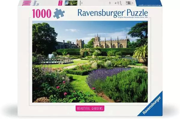120008484 - RAVENSBURGER 1000PC - BEAUTIFUL GARDENS: QUEEN'S GARDEN