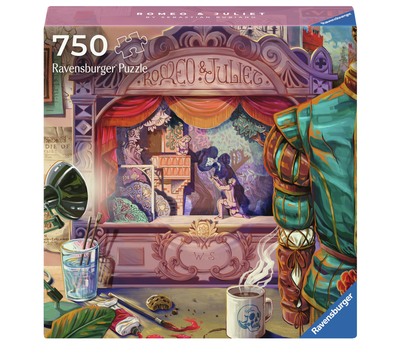 120009979 - RAVENSBURGER 750PC - ART & SOUL SERIES: ROMEO & JULIET