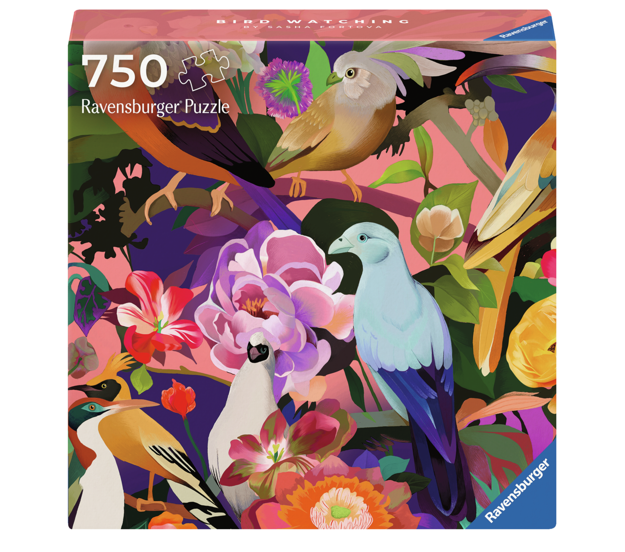 120009986 - RAVENSBURGER 750PC - ART & SOUL SERIES: BIRD WATCHING