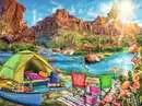 120010074 - RAVENSBURGER 1500PC - CANYON CAMPING