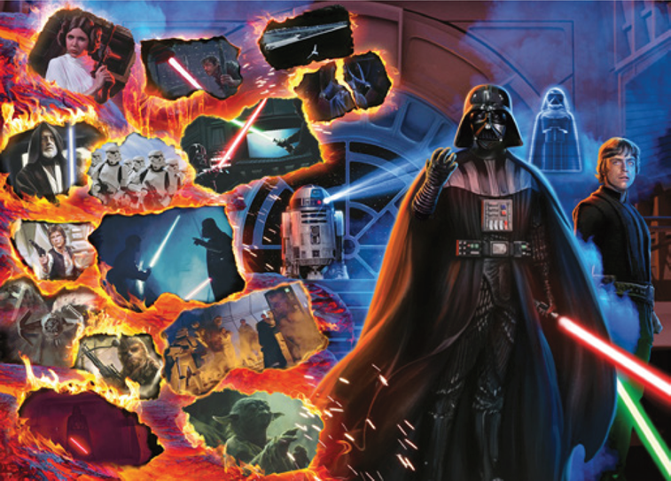 120011194 - RAVENSBURGER 1000PC - STAR WARS VILLAINOUS: DARTH VADER