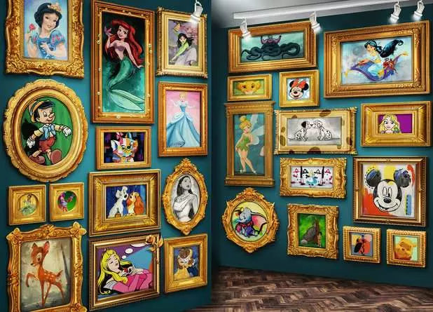 149735 - RAVENSBURGER 9000PC - DISNEY MUSEUM