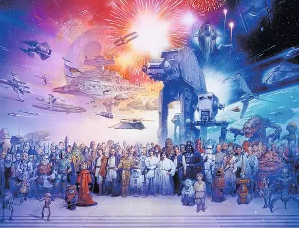 167012 - RAVENSBURGER 2000PC - STAR WARS UNIVERSE