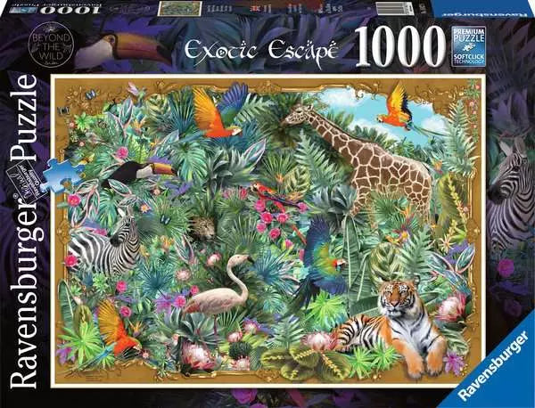 168279 - RAVENSBURGER 1000PC - EXOTIC ESCAPE