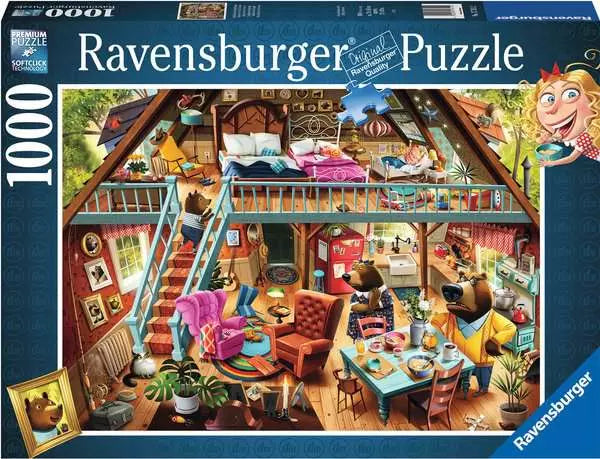 173112 - RAVENSBURGER 1000PC - GOLDILOCKS GETS CAUGHT!