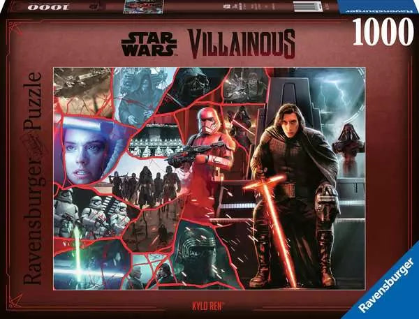 120011200 - RAVENSBURGER 1000PC - STAR WARS VILLAINOUS: KYLO REN