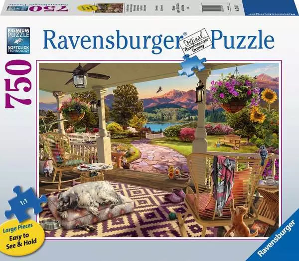 174577 - RAVENSBURGER 750PC - COZY FRONT PORCH - large format