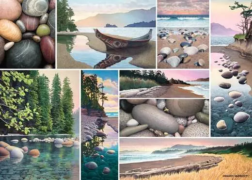 120006312 - RAVENSBURGER 1000PC - CANADIAN COLLECTION: WEST COAST TRANQUILITY