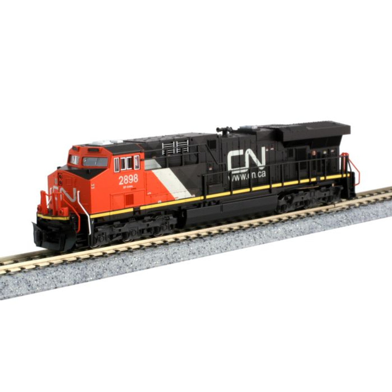 Kato 176-8951 N GE ES44AC, Standard DC, Canadian National #2930