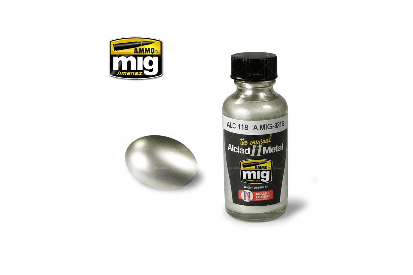 Ammo Mig Gold Titanium Alclad Metallic Paint ALC118, 30ml