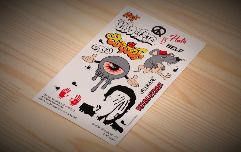 Matho Graffiti Decals Set 2