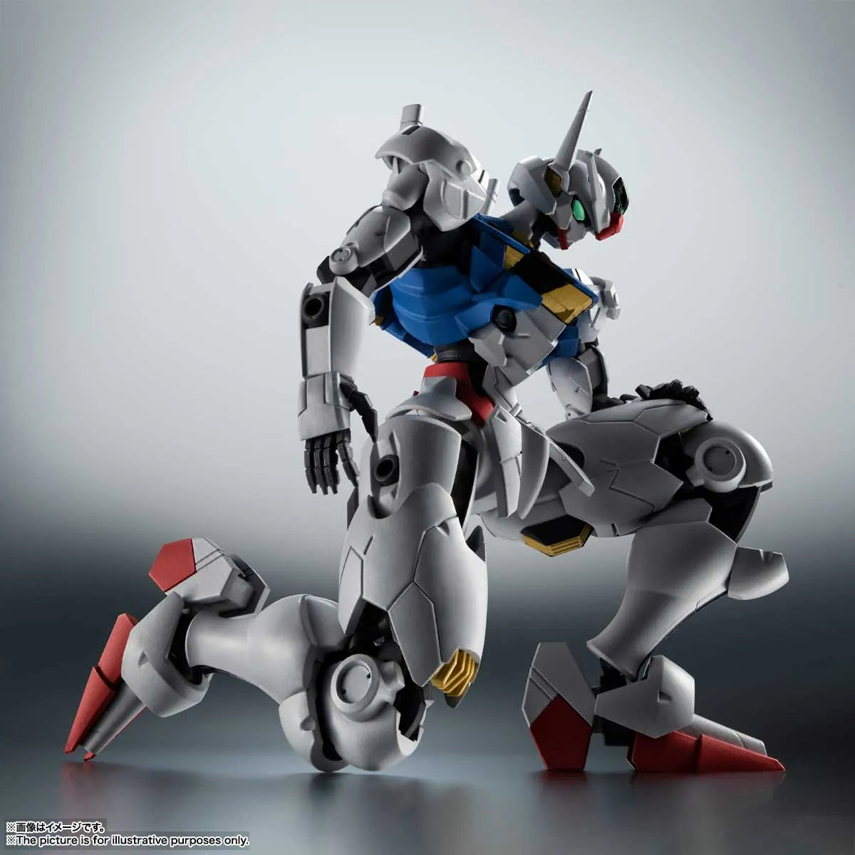Bandai Spirits Robot Spirits Figurine <Side MS>Gundam Aerial Ver.A.N.I.M.E. "Mobile Suit Gundam: The Witch From Mercury"