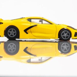 AFX Corvette C8 accelerated yellow