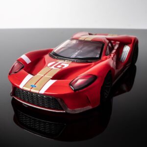 AFX 22067 Ford GT Heritage #16 Red Mega G+ MG+ HO scale slot Car MegaG Plus
