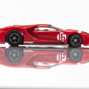 AFX 22067 Ford GT Heritage #16 Red Mega G+ MG+ HO scale slot Car MegaG Plus