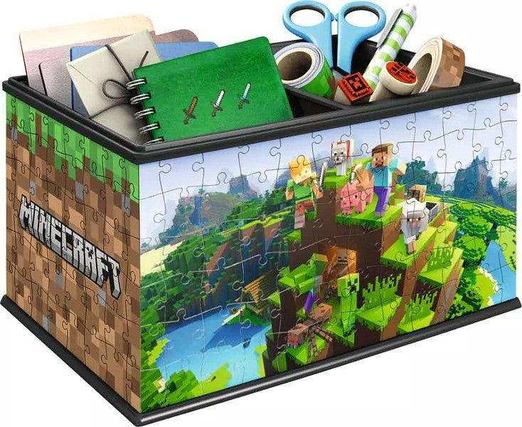 112869 - RAVENSBURGER 3D - STORAGE BOX - MINECRAFT