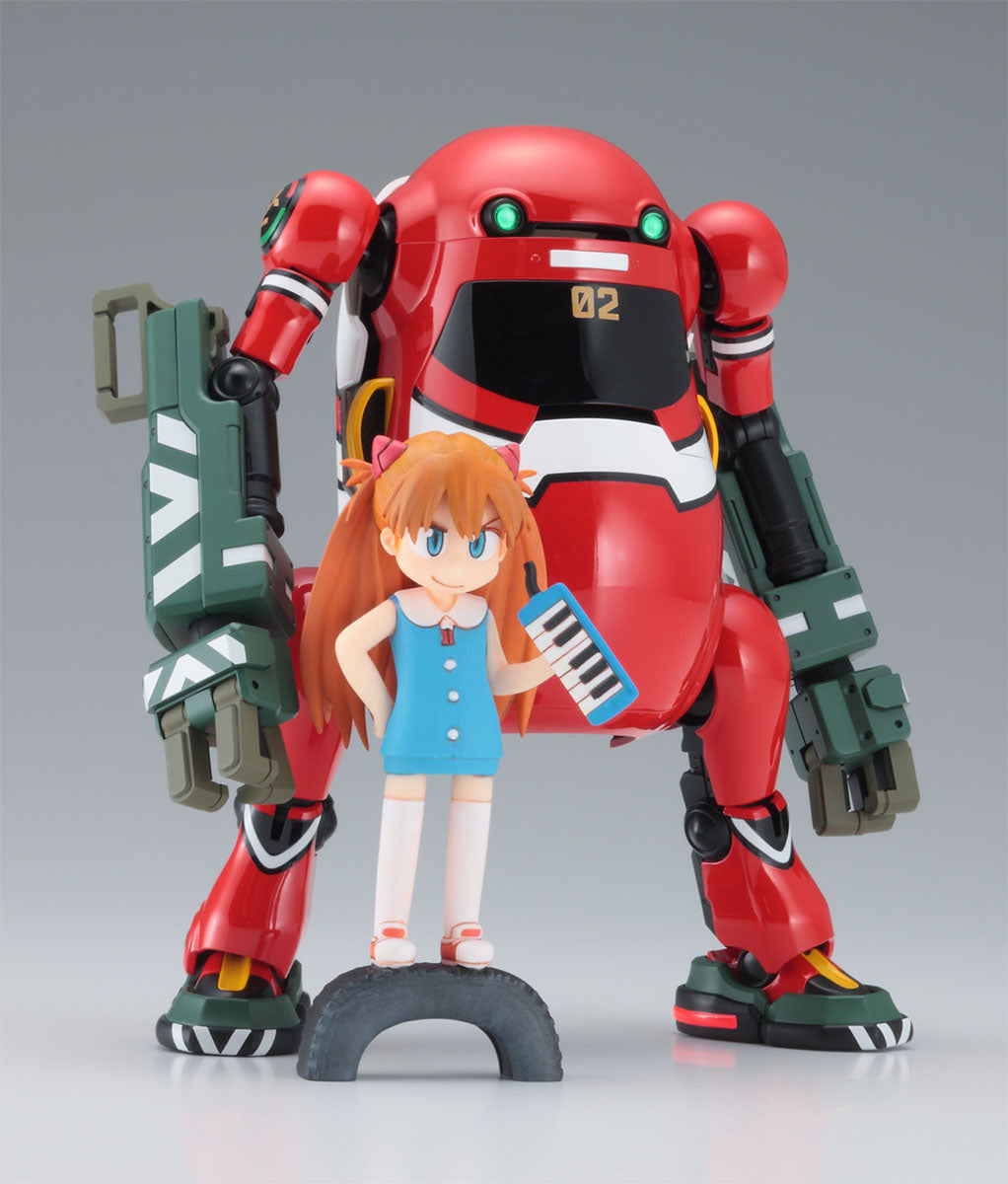 Hasegawa 1/20 MechatroWeGo x Evangelion Unit-02 + Asuka Langley