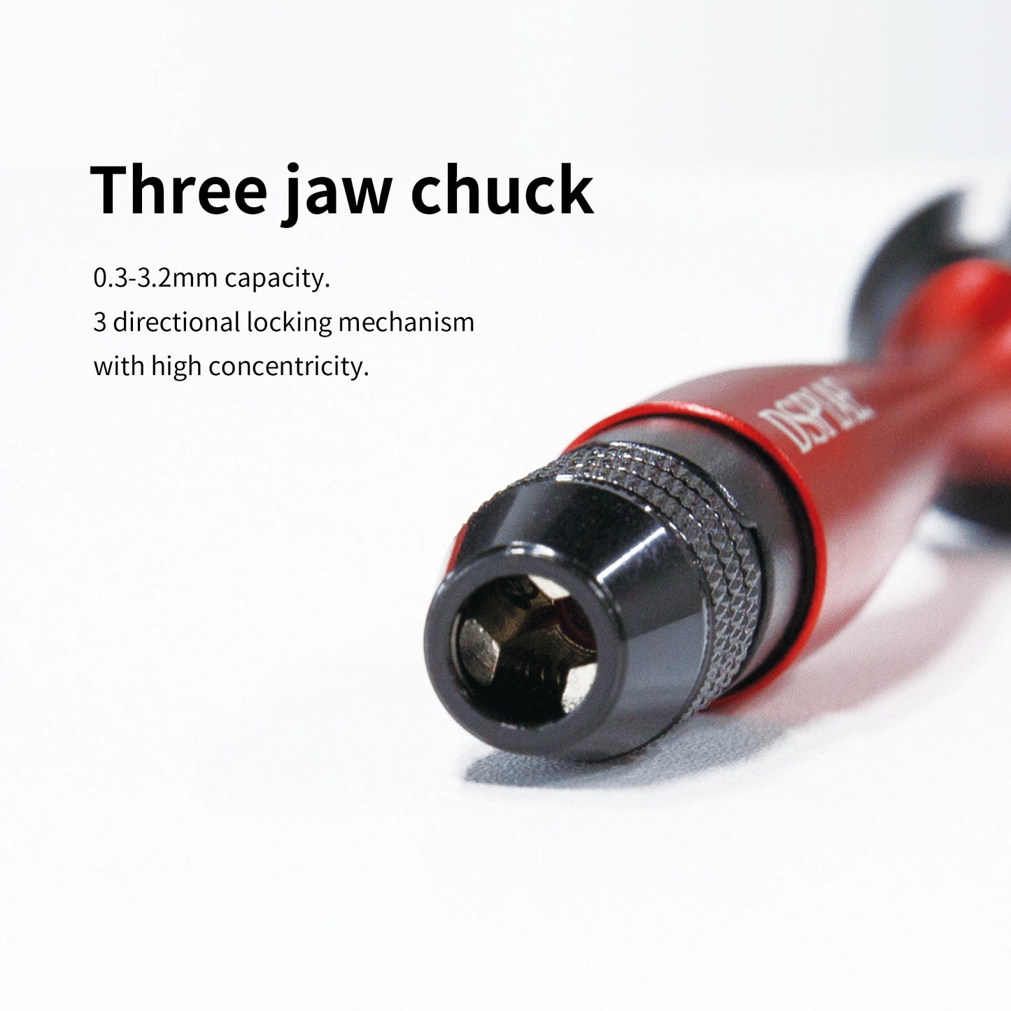 DSPIAE General Purpose Chuck Hand Drill Set w/ 0.3-1.2mm Bits