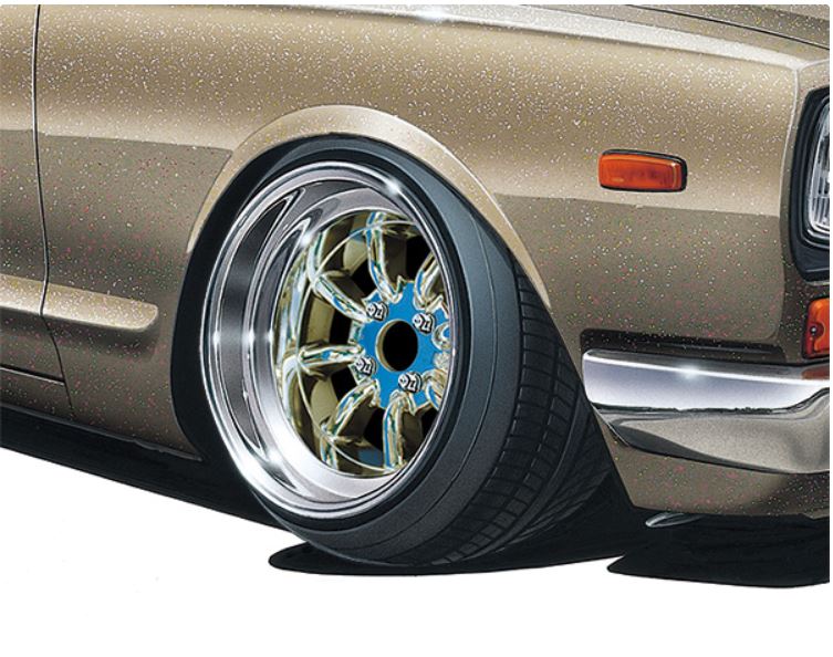 Aoshima 1/24 8SPOKE 14inch