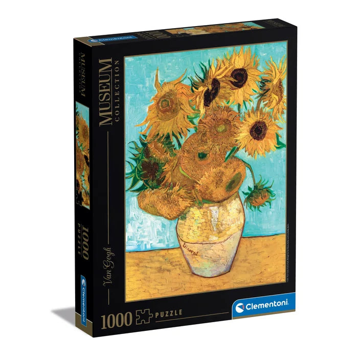 CLEMENTONI 1000PC - VAN GOGH - GIRASOLI