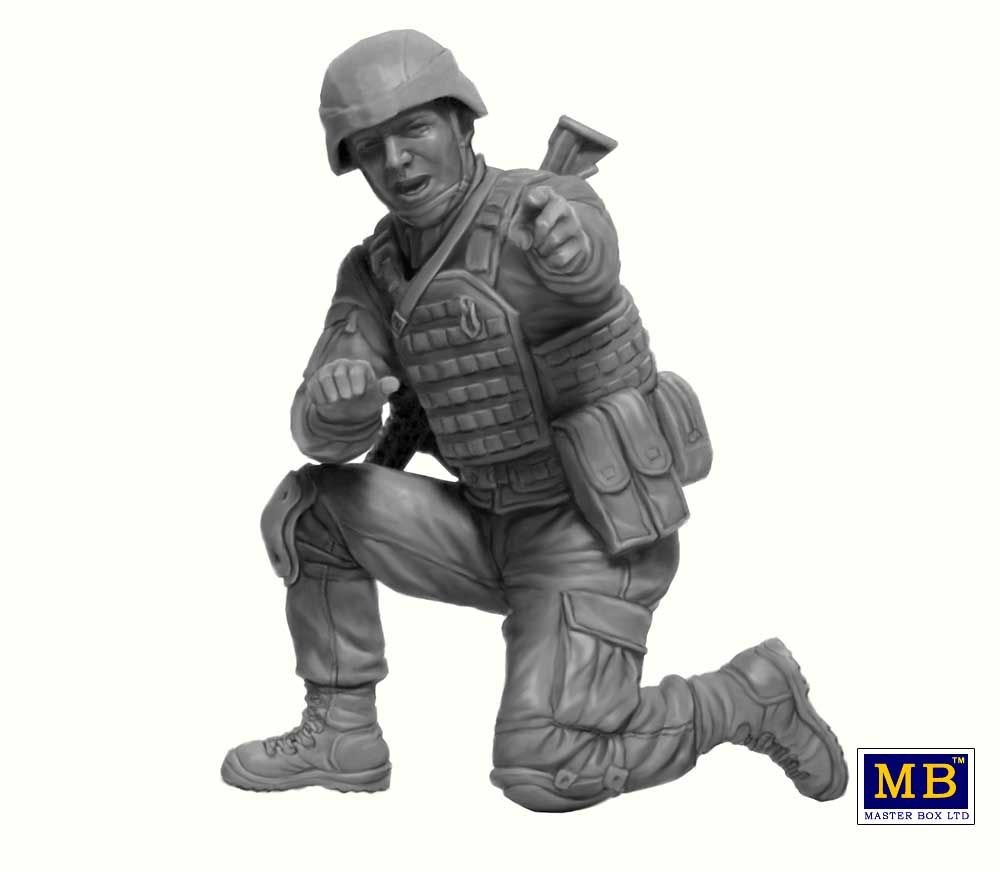 MASTER BOX 1/35 "Russian-Ukrainian War series, Kit № 6. Javelin. The Ukrainian Anti-Tank Crew"