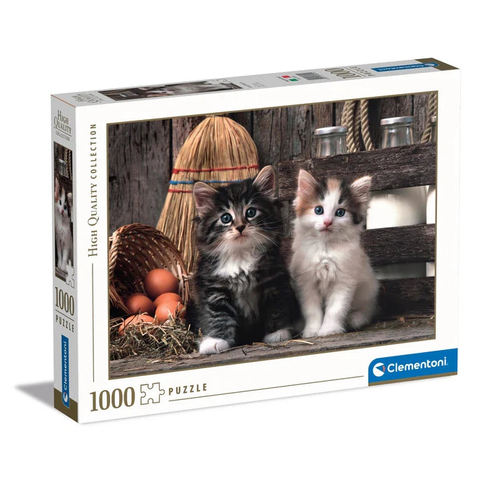 CLEMENTONI 1000PC - LOVELY KITTENS