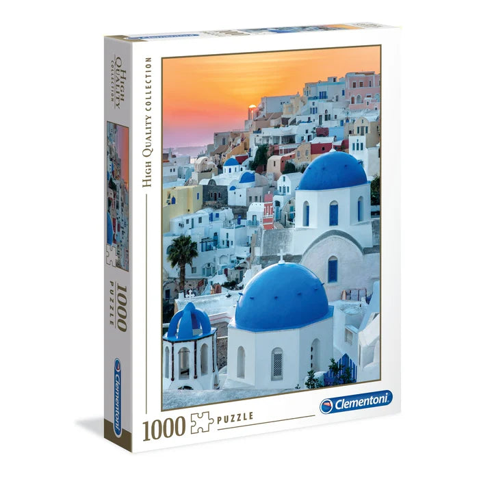 CLEMENTONI 1000PC - SANTORINI