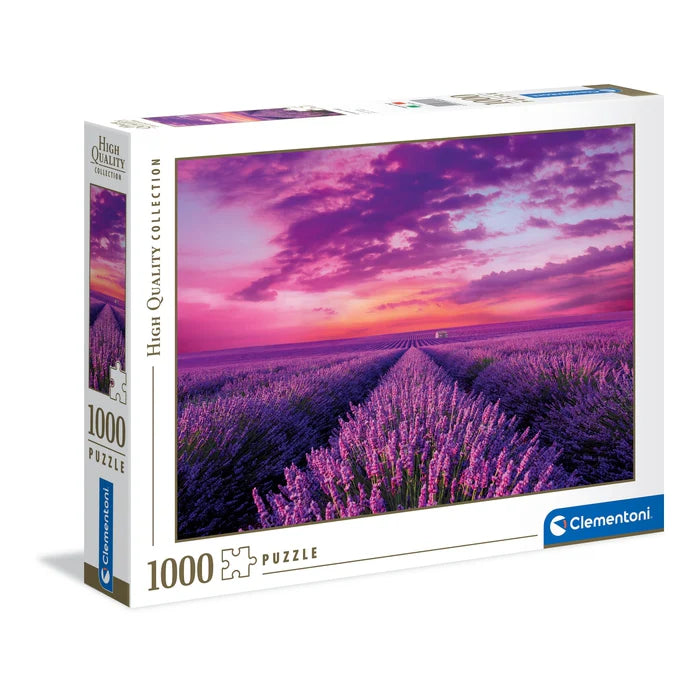 CLEMENTONI 1000pc - LAVENDER FIELD