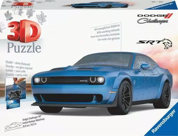 112838 - RAVENSBURGER 3D - DODGE CHALLENGER SRT HELLCAT REDEYE WIDEBODY