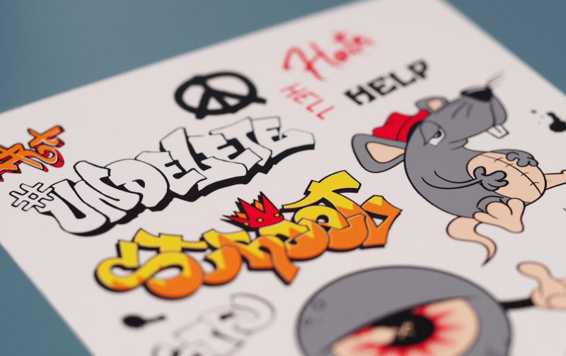 Matho Graffiti Decals Set 2