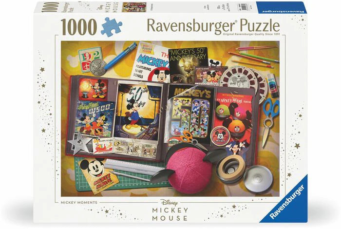 120008439 - RAVENSBURGER 1000PC - DISNEY - 1970 MICKEY MOMENTS