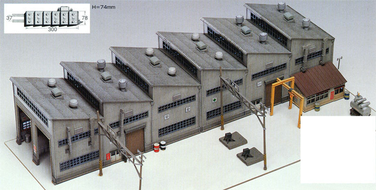 Greenmax 2148 Train Maintenance Garage (N scale)
